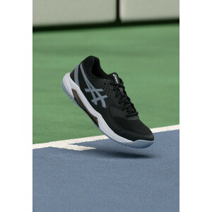 �A�V�b�N�X �����Y �t�B�b�g�l�X �X�|�[�c GEL DEDICATE 8 - Multicourt tennis shoes - black/grey blue