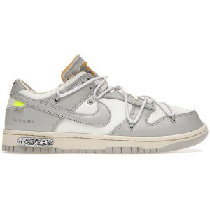 Nike iCL Y Xj[J[ yNike Dunk Low Off-White Lot 49z TCY US_10(28.0cm) Sail/Neutral Grey-White