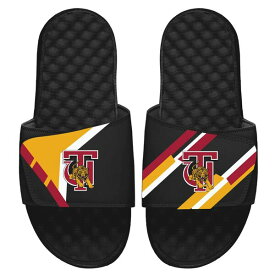 アイスライド メンズ サンダル シューズ Tuskegee Golden Tigers ISlide Varsity Starter Jacket Slide Sandals Black