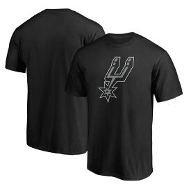 ファナティクス メンズ Tシャツ トップス San Antonio Spurs Fanatics Branded Primary Team Logo TShirt Black
