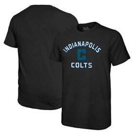 マジェスティックスレッズ メンズ Tシャツ トップス Indianapolis Colts Majestic Threads Indiana Nights Alternate Softhand TShirt Black