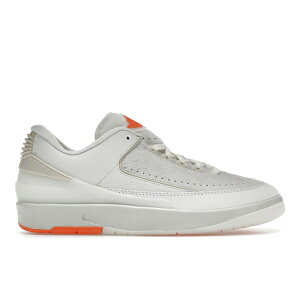 Jordan �W���[�_�� �����Y �X�j�[�J�[ �yJordan 2 Retro Low Shelflife�z �T�C�Y US_8.5(26.5cm) White/Sail-Light Bone-Bright Mandarin