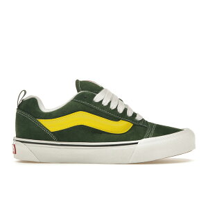 Vans �o���Y �����Y �X�j�[�J�[ �yVans Knu Skool Green Yellow�z �T�C�Y US_8(26.0cm) Green/True White