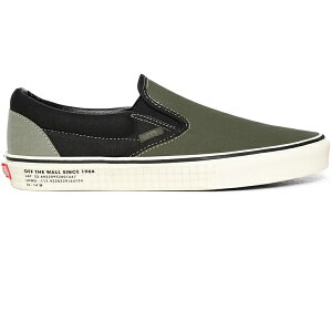 Vans �o���Y �����Y �X�j�[�J�[ �yVans Classic Slip-On 66 Supply Green Black�z �T�C�Y US_M_4.5 Vetiver/Black