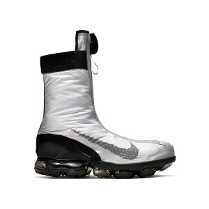 Nike �i�C�L �����Y �X�j�[�J�[ �yNike Air VaporMax Flyknit Gator ISPA Metallic Silver�z �T�C�Y US_8.5(26.5cm) Metallic Silver/Metallic Silver