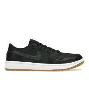 Jordan �W���[�_�� �����Y �X�j�[�J�[ �yJordan 1 Retro Low Golf Black Gum�z �T�C�Y US_6(24.0cm) Black/Anthracite/Gum Medium Brown/White