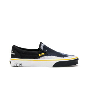 Vans �o���Y �����Y �X�j�[�J�[ �yVans Slip-On National Geographic�z �T�C�Y US_5(23.0cm) Black/White-Yellow