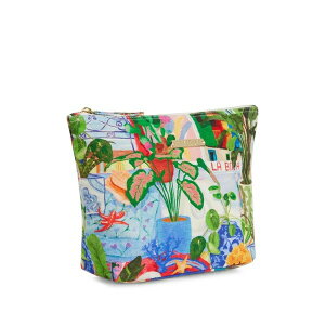 �V�[�t�H���[ ���f�B�[�X �N���b�`�o�b�O �o�b�O La boca zip-top clutch bag White