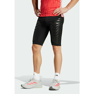 AfB_X Y T_ V[Y ADIZERO CONTROL RUNNING - Leggings - black
