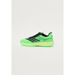 AfB_X fB[X tBbglX X|[c ADIZERO SELECT 3.0 UNISEX - Basketball shoes - screaming green/core black/puls lime