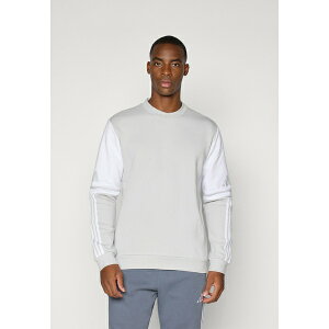 AfB_X Y T_ V[Y SQUADRA25 CREW - Sweatshirt - team light grey/white