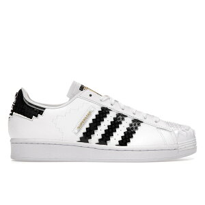 adidas �A�f�B�_�X �����Y �X�j�[�J�[ �yadidas Superstar LEGO White Black�z �T�C�Y US_9(27.0cm) Cloud White/Core Black/Core Black