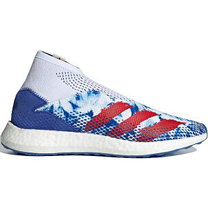 adidas �A�f�B�_�X �����Y �X�j�[�J�[ �yadidas Predator.1 Human Race Pharrell Cloud White�z �T�C�Y US_9.5(27.5cm) Cloud White/Real Red/Bold Blue