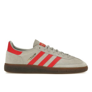 adidas �A�f�B�_�X �����Y �X�j�[�J�[ �yadidas Handball Spezial Grey Hi-Res Red�z �T�C�Y US_11.5(29.5cm) Grey Two/Hi-Res Red/Gold Metallic