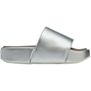 adidas AfB_X Y Xj[J[ yadidas Y-3 Slides Silver Metallic Brown Cream Whitez TCY US_6(24.0cm) Silver Metallic/Brown/Cream White