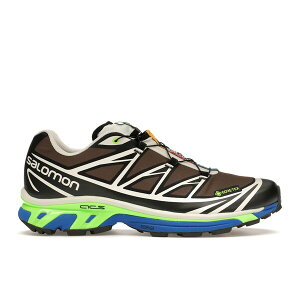 Salomon �T������ �����Y �X�j�[�J�[ �ySalomon XT-6 Gore-Tex SSENSE 20th Anniversary�z �T�C�Y US_6(24.0cm) Brown/Green/Blue