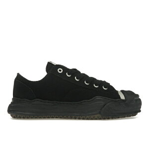 Maison Mihara Yasuhiro �~�n�����X�q�� �����Y �X�j�[�J�[ �yMaison Mihara Yasuhiro Hank OG Sole Canvas Low Black Black�z �T�C�Y US_7(25.0cm) Black/Black