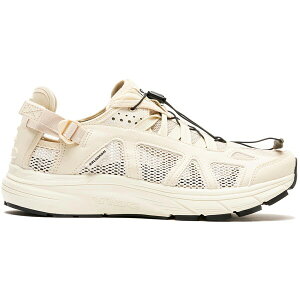 Salomon �T������ �����Y �X�j�[�J�[ �ySalomon Techsonic Leather Advanced Almond Milk Vanila�z �T�C�Y US_8.5(26.5cm) Almond Milk/Vanila/Black