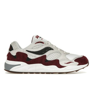 Saucony �T�b�J�j�[ �����Y �X�j�[�J�[ �ySaucony Grid Shadow 2 Cream Red�z �T�C�Y US_6.5(24.5cm) Cream/Red