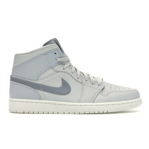 Jordan �W���[�_�� �����Y �X�j�[�J�[ �yJordan 1 Mid Light Bone�z �T�C�Y US_M_13 Light Bone/Grey Fog-Reflect Silver