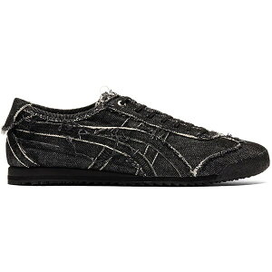 ASICS �A�V�b�N�X �����Y �X�j�[�J�[ �yOnitsuka Tiger Mexico 66 SD Black Denim�z �T�C�Y US_11.5(29.5cm) Black/Black