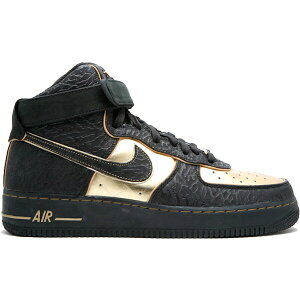 Nike �i�C�L �����Y �X�j�[�J�[ �yNike Air Force 1 High Nitro Microphone�z �T�C�Y US_11(29.0cm) Black/Black-Metallic Gold