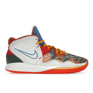Nike �i�C�L �����Y �X�j�[�J�[ �yNike Kyrie Infinity Kevin Durant�z �T�C�Y US_11.5(29.5cm) White/University Red/University Gold/Light Photo Blue