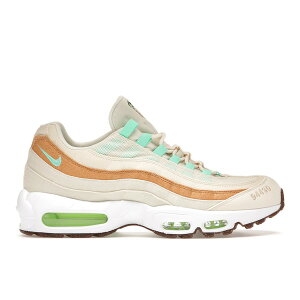 Nike �i�C�L �����Y �X�j�[�J�[ �yNike Air Max 95 Happy Pineapple�z �T�C�Y US_M_13 Coconut Milk/Metallic Gold-White-Green Glow