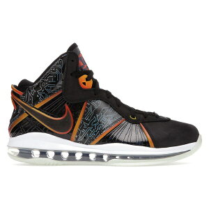 Nike �i�C�L �����Y �X�j�[�J�[ �yNike LeBron 8 Space Jam�z �T�C�Y US_8(26.0cm) Black/Black-White-Multi-Color