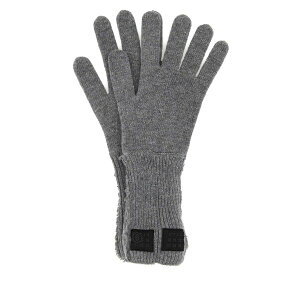 }^}WF fB[X  ANZT[ Grey Wool Blend Gloves GREY MELANGE