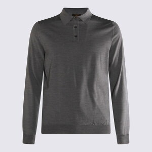 Um[l Y jbg&Z[^[ AE^[ Grey Wool Knitwear -