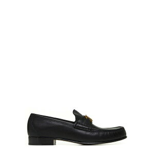 @eBm K@[j Y Xb|E[t@[ V[Y Vlogo Signature Slip-on Loafers Black