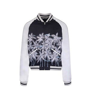 p[EGWFX Y WPbgu] AE^[ Printed Bomber Jacket Black