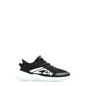 fB[XNGA[h Y Xj[J[ V[Y Logo-embossed Lace-up Sneakers Black