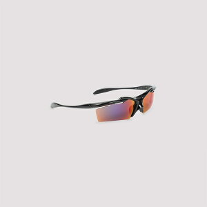 oVAK Y TOXEACEFA ANZT[ Black Acetate Turbo Rectangle Sunglasses BLACK/ MIRR INFRARED