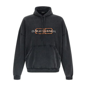 oVAK Y jbg&Z[^[ AE^[ Printed Hoodie Black