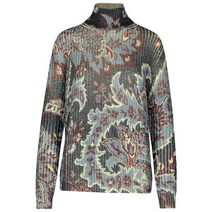 �G�g�� ���f�B�[�X �j�b�g&�Z�[�^�[ �A�E�^�[ Wool Turtleneck Sweater Multicolor
