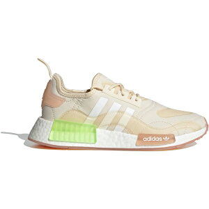 adidas AfB_X fB[X Xj[J[ yadidas NMD R1 Wonder White Signal Green (Women's)z TCY US_8.5(25.5cm) Wonder White/Cloud White/Signal Green