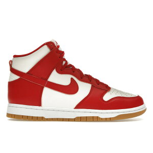 Nike �i�C�L ���f�B�[�X �X�j�[�J�[ �yNike Dunk High Sail Gym Red Gum (Women's)�z �T�C�Y US_W_11.5 Sail/Gym Red/Gum Light Brown/White