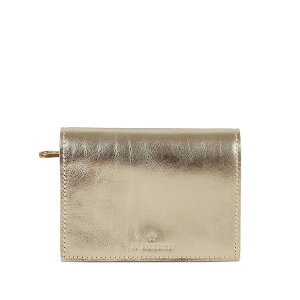 �C�� �r�]���e ���f�B�[�X ���z �A�N�Z�T���[ Logo zip wallet Gold