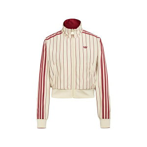 �A�f�B�_�X ���f�B�[�X �j�b�g&�Z�[�^�[ �A�E�^�[ Firebird pinstripe-pattern track jacket Neutrals