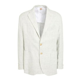 【送料無料】 ルイジ ボレッリ ナポリ メンズ ジャケット＆ブルゾン アウター Blazers Grey