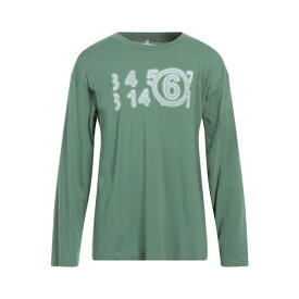 【送料無料】 マルタンマルジェラ メンズ Tシャツ トップス T-shirts Green