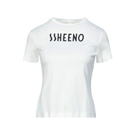 【送料無料】 シーナ レディース Tシャツ トップス T-shirts White