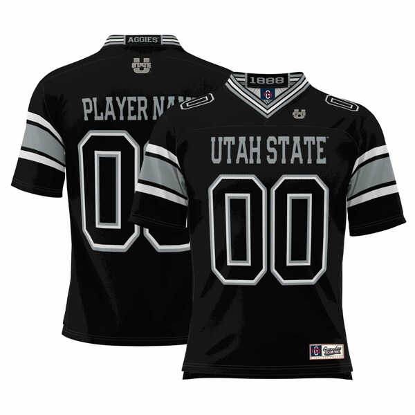 プロスフィア メンズ ユニフォーム トップス Utah State Aggies ProSphere NIL PickAPlayer Football Jersey Black