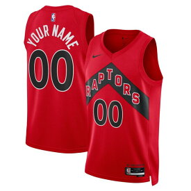 ナイキ メンズ ユニフォーム トップス Toronto Raptors Nike Unisex Swingman Custom Jersey Red Icon Edition