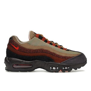 Nike iCL fB[X Xj[J[ yNike Air Max 95 Anatomy of Air (Women's)z TCY US_5(22.0cm) Brown Basalt/Oxen Brown/Mars Stone/University Red