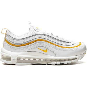 Nike �i�C�L ���f�B�[�X �X�j�[�J�[ �yNike Air Max 97 White University Gold (Women's)�z �T�C�Y US_6(23.0cm) White/University Gold