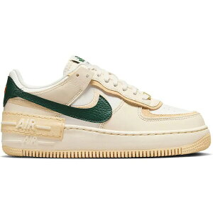 Nike iCL fB[X Xj[J[ yNike Air Force 1 Low Shadow Coconut Milk Fir (Women's)z TCY US_8(25.0cm) Coconut Milk/Campfire Orange/Pale Vanilla/Fir