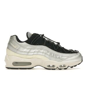 Nike iCL fB[X Xj[J[ yNike Air Max 95 Toggle Metallic Silver Alabaster (Women's)z TCY US_9(26.0cm) Metallic Silver/Alabaster